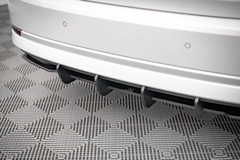 Maxton Street Pro Heckschürze für Skoda Octavia Mk4 SKOC4CNC-RS1B+BRBI