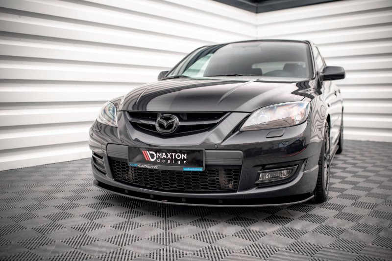 Maxton Street Pro Front Ansatz für für Mazda 3 MPS Mk1 MA3MPS1CNC-FD1BRB