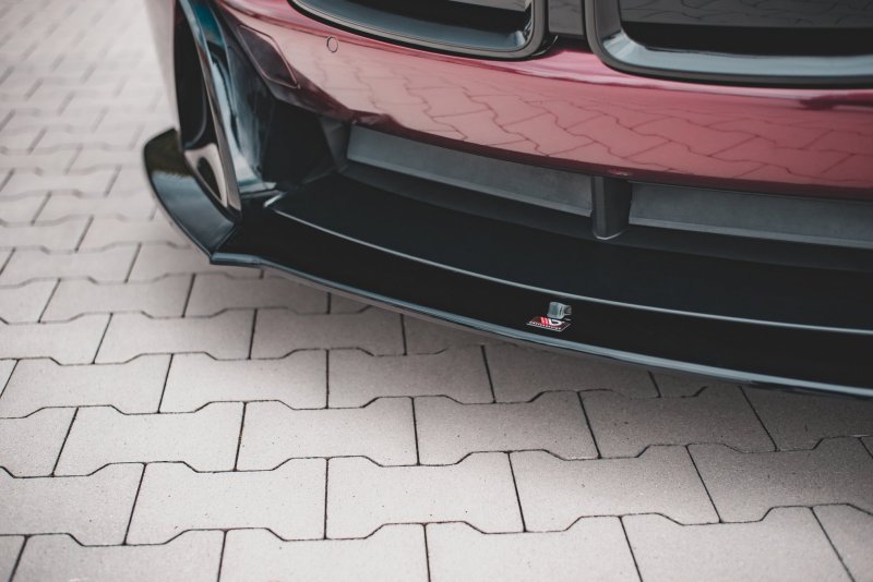 Maxton Front Ansatz für BMW i8 schwarz Hochglanz BM-I8-1-FD1-G