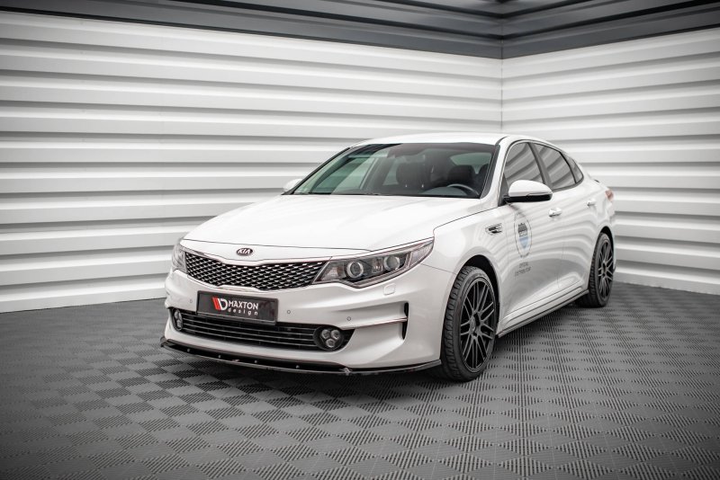 Preview: Maxton Front Ansatz V.1 für Kia Optima Mk4 schwarz Hochglanz KI-OP-2-FD1-G