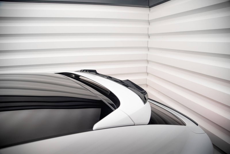 Maxton Spoiler CAP Abrisskante Porsche Cayenne Coupe Mk3 schwarz Hochglanz PO-CAY-3-C-CAP1-G