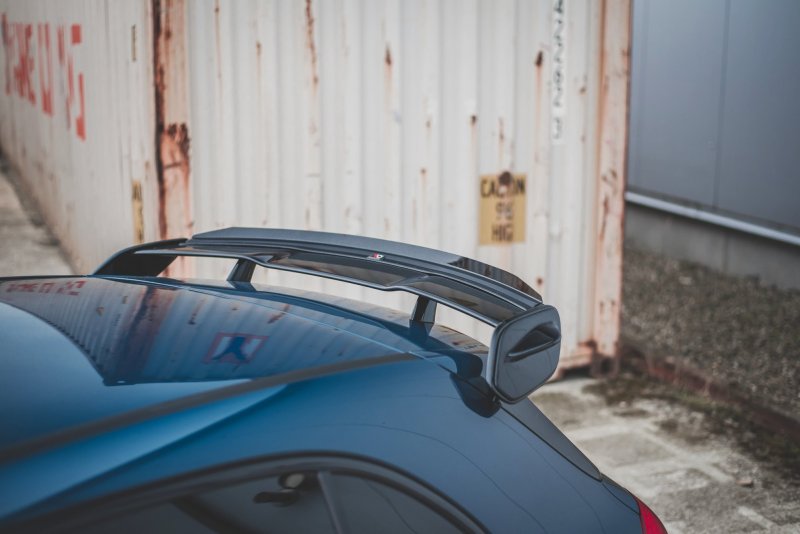 Maxton Spoiler CAP für Mercedes A35 AMG  Hatchback W177  schwarz Hochglanz ME-A-177-35-CAP1-G