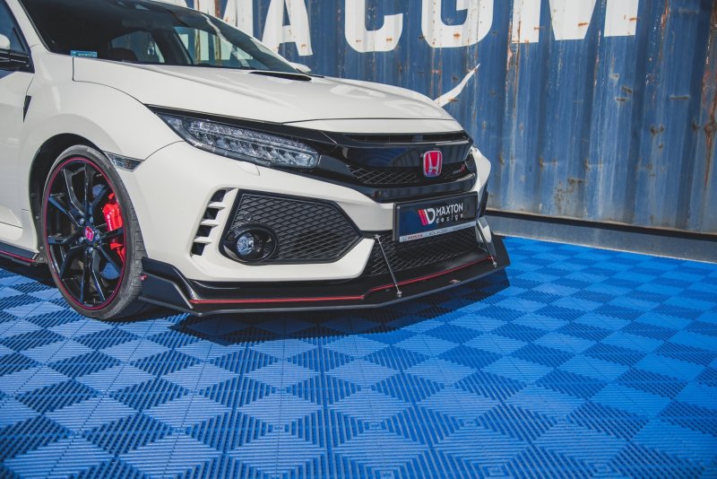Maxton Racing Front Ansatz für passend für Honda Civic X Type-R HOCI10TYPERCNC-FD4BRB