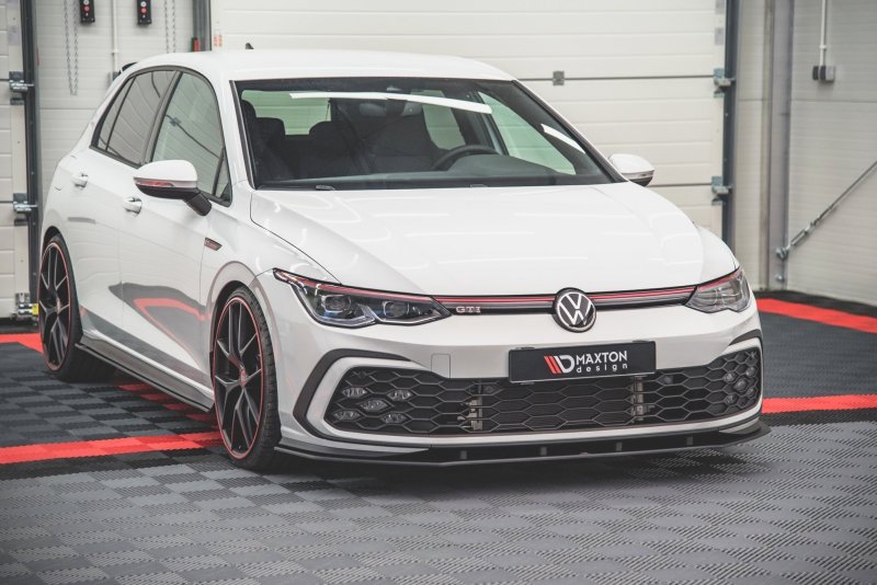 Maxton Racing Front Ansatz für passend für Volkswagen Golf 8 GTI VWGO8GTICNC-FD1B