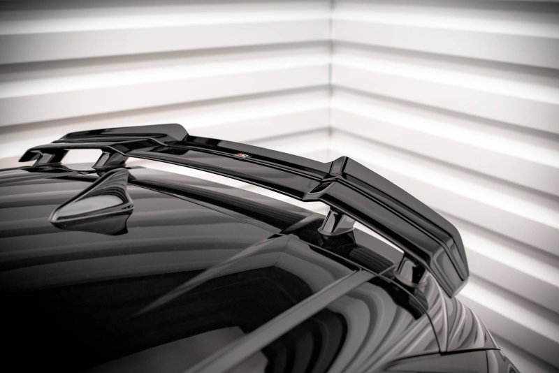 Maxton Spoiler CAP für Hyundai I20 N Mk3 schwarz Hochglanz HY-I20-3-N-CAP1-G