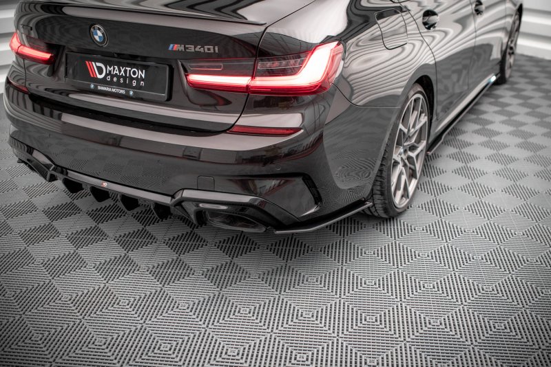 Maxton Street Pro Heck Ansatz Flaps Diffusor V.2 für BMW M340i / M-Paket G20 / G21 BM321MPACKCNC-RSD2B