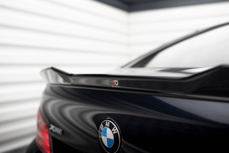Maxton Spoiler CAP Abrisskante 3D BMW 5er M-Paket F10 schwarz Hochglanz BM-5-10-MPACK-CAP1-G