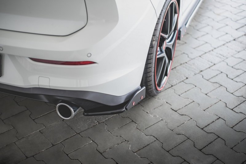 Maxton Heck Ansatz Flaps Diffusor +Flaps für V.2 Volkswagen Golf 8 GTI VW-GO-8-GTI-RSD2G+RS