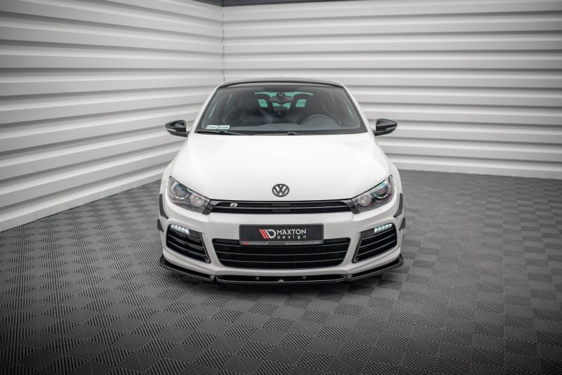 Maxton Front Ansatz V.3 VW Scirocco R Mk3 schwarz Hochglanz VW-SC-3-R-FD3-G