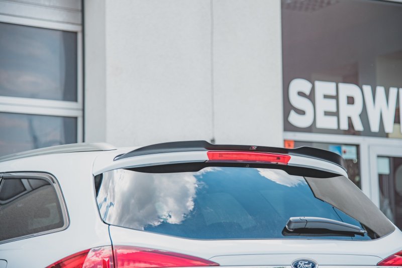 Maxton Spoiler CAP für Ford Mondeo Kombi Mk5 Facelift schwarz Hochglanz FO-MO-5F-ES-CAP1-G