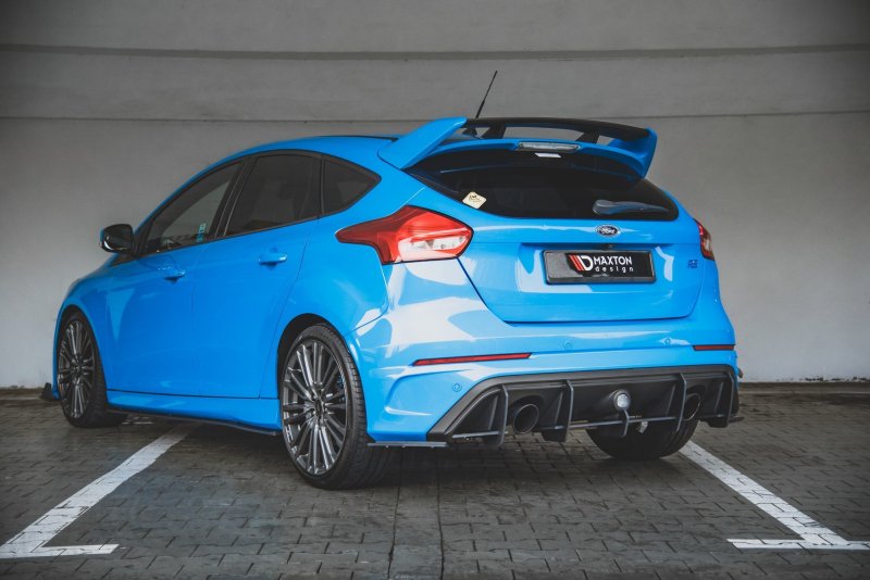 Maxton Racing Heck Ansatz Flaps Diffusor für Ford Focus RS Mk3 FOFO3RSCNC-RSD1BRB