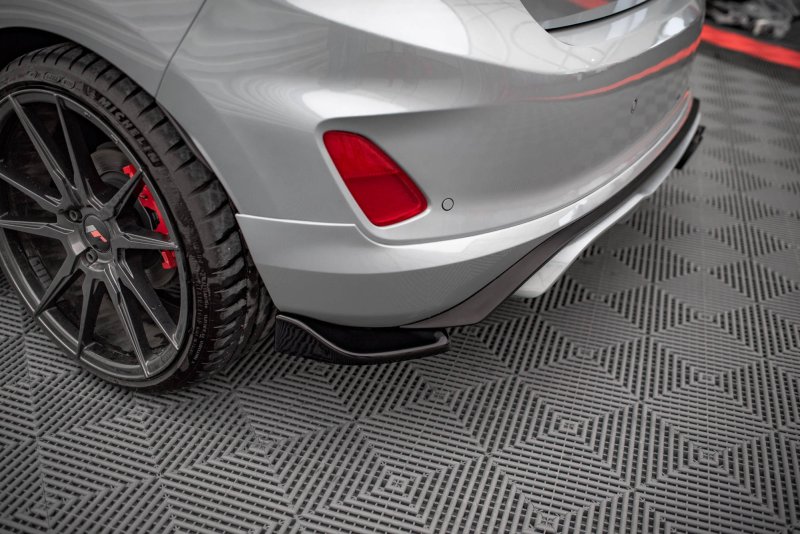 Maxton Heck Ansatz Flaps Diffusor V.1 für Ford Fiesta ST Mk8 schwarz Hochglanz FO-FI-8-ST-RSD1-G