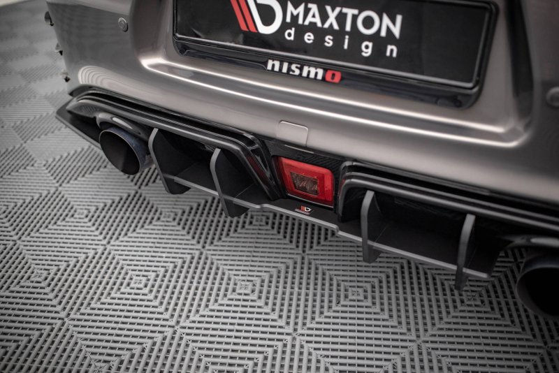 Maxton Street Pro Heckschürze für Nissan 370Z Nismo Facelift NI370ZNISMOCNC-RS1BRB