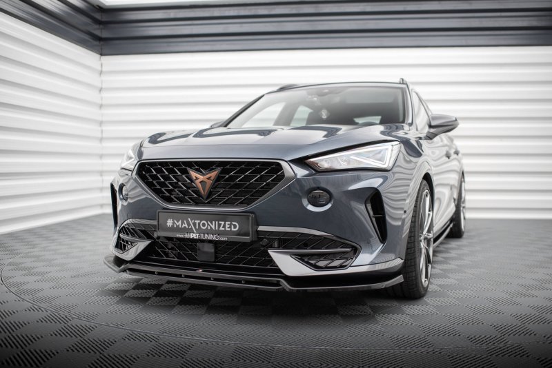 Maxton Front Ansatz V.5 Cupra Formentor Mk1 schwarz Hochglanz CU-FO-1-FD3G+FD3R-G
