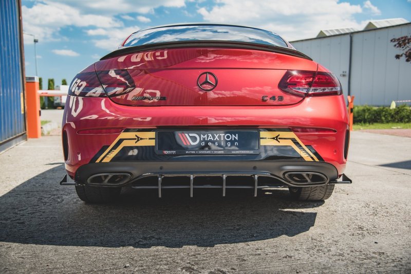 Maxton Racing Heckschürze für Mercedes-AMG C43 Coupe C205 MEC20543AMGCNC-RS1B