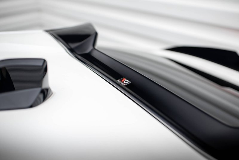 Maxton HeckSpoiler CAP Abrisskante Abrisskante 3D Peugeot 408 Mk1 schwarz Hochglanz PE-408-1-CAP3D1-G