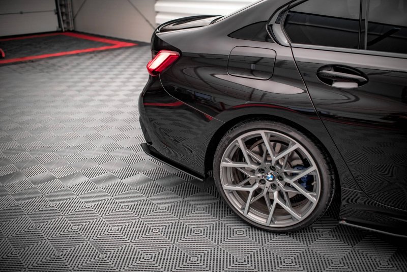Maxton Street Pro Heck Ansatz Flaps Diffusor V.1 für BMW M340i G20 / G21 BM321MPACKCNC-RSD1BRB