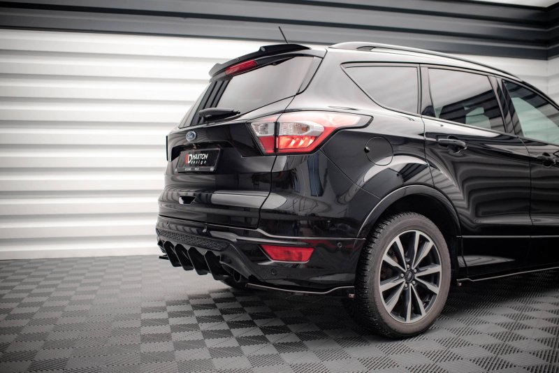 Maxton Street Pro Heckschürze für Ford Escape ST-Line Mk3 FOES3STLINECNC-RS1B+BRBI