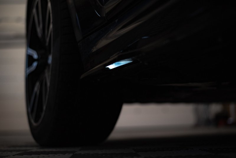 Maxton Seitenschweller Ansatz für BMW X7 M G07 schwarz Hochglanz BM-X7-07-M-SD1-G