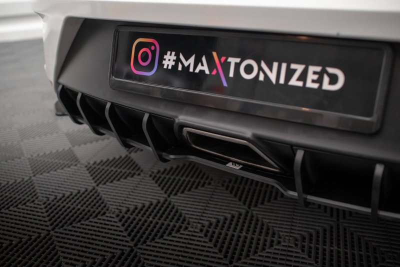 Maxton Street Pro Heckschürze für Seat Ibiza Cupra Sport Coupe Mk4 SEIB4SCCNC-RS1BRB