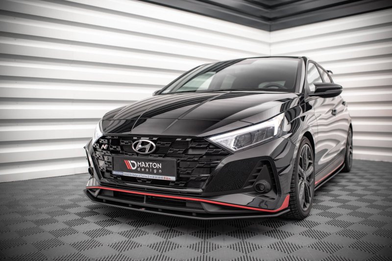 Maxton Street Pro Front Ansatz für Hyundai I20 N Mk3 HYI203NCNC-FD1BRB
