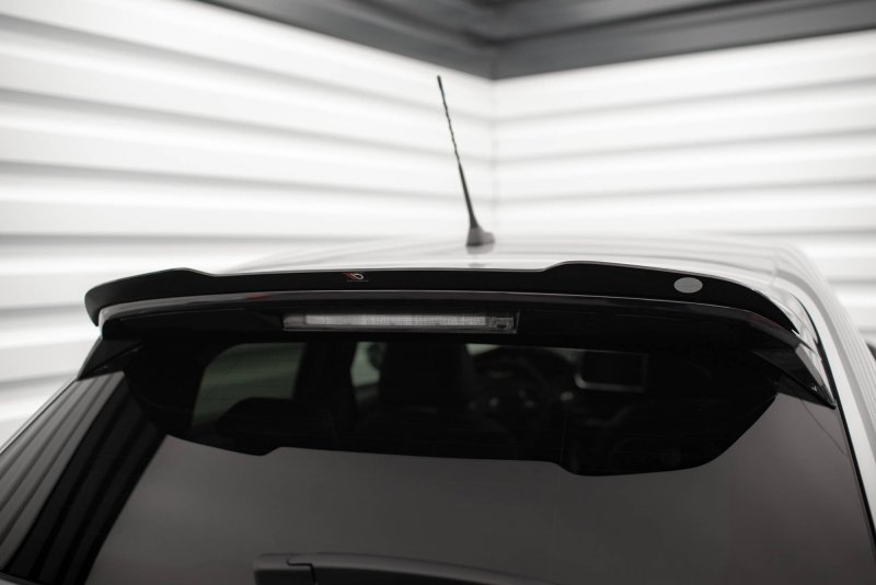 Maxton Spoiler CAP V.2 für Peugeot 208 Mk2 schwarz Hochglanz PE-208-2-CAP2-G
