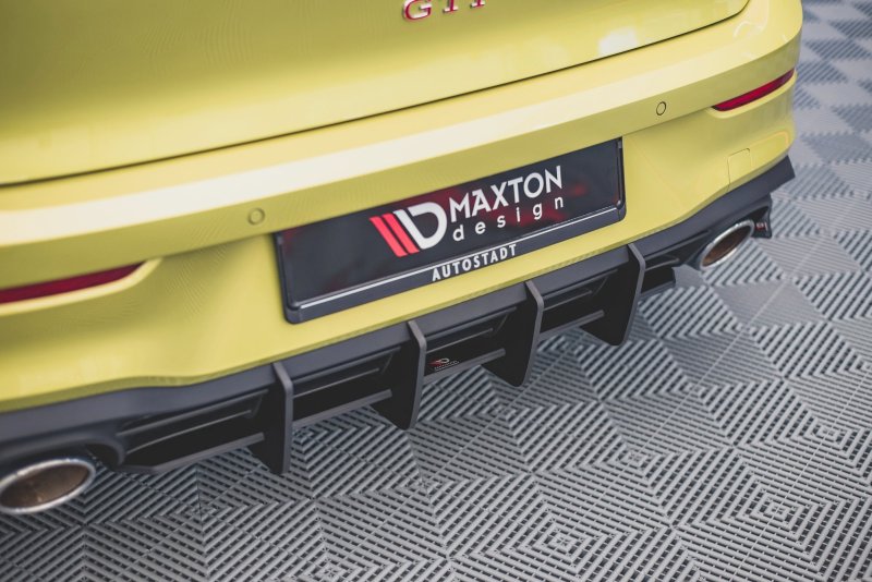 Maxton Racing Heckschürze V.2 für Volkswagen Golf 8 GTI Clubsport VWGO8GTICSCNC-RS2B+BRBI