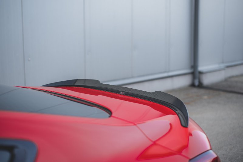 Maxton Spoiler CAP für BMW 8 Coupe M-Paket G15 schwarz Hochglanz BM-M850-G15-CAP1-G
