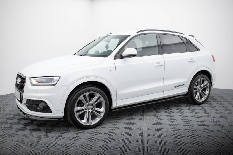 Maxton Seitenschweller Ansatz Audi Q3 S-line 8U schwarz Hochglanz AU-Q3-1-SLINE-SB-SD1-G