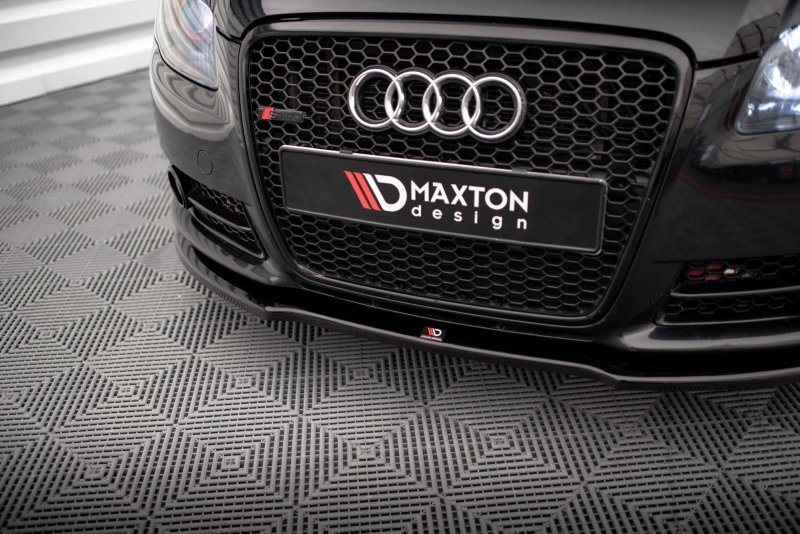 Maxton Front Ansatz Audi A4 S-Line B7 schwarz Hochglanz AU-A4-B7-SLINE-FD1-G