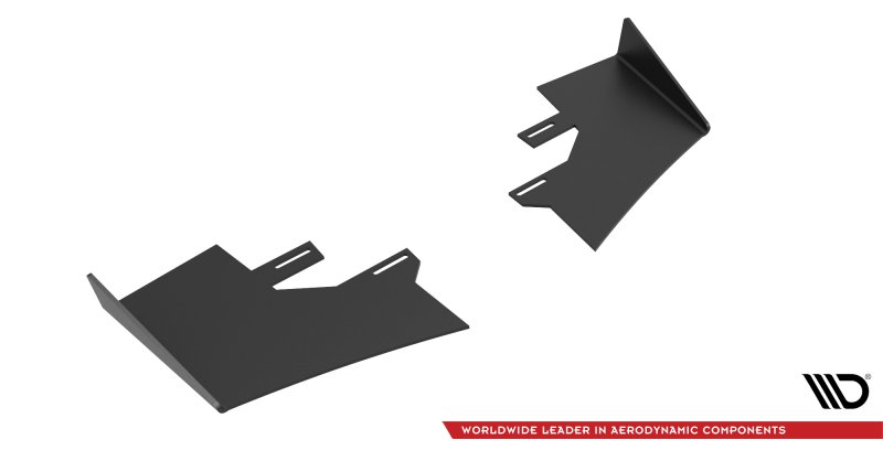 Maxton Hintere Seiten Flaps für Opel Astra GTC OPC-Line J schwarz Hochglanz OPASJGTCOPCLINECNC-RSF1-G
