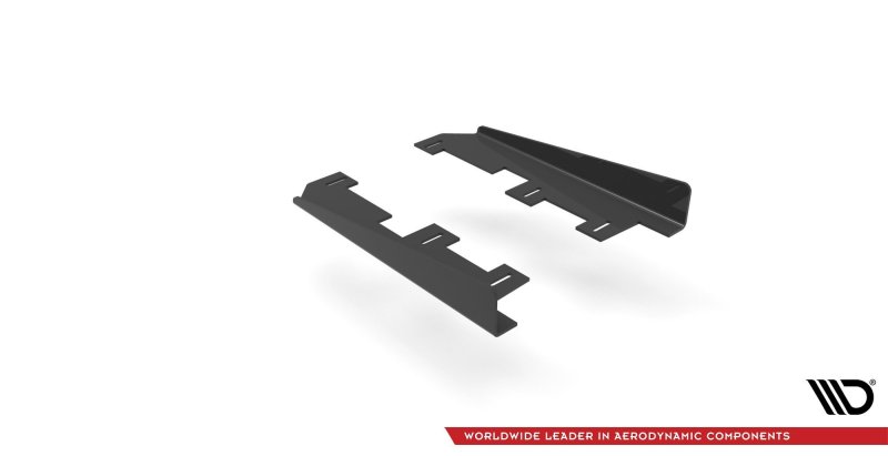 Maxton Side Flaps BMW 4er M-Paket G22 schwarz Hochglanz BM4G22MPACKCNC-SRF1-G