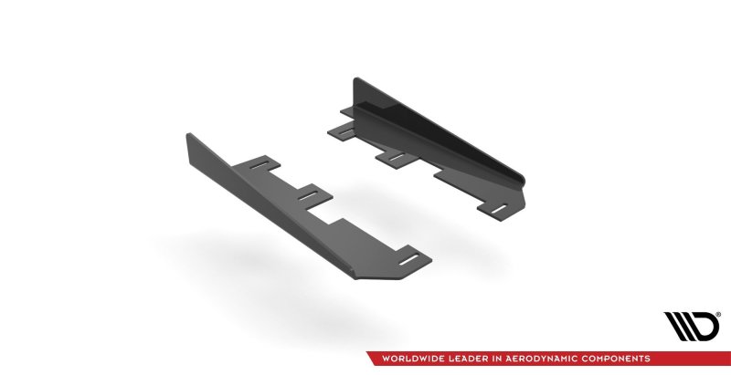 Maxton Side Flaps BMW 4er M-Paket G22 schwarz Hochglanz BM4G22MPACKCNC-SRF1-G