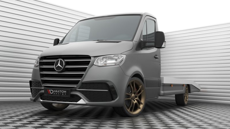 Maxton Die Vordere Stoßstange Mercedes-Benz Sprinter Mk3 ME-SP-3-F1
