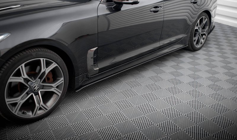 Maxton Street Pro Seitenschweller Ansatz Kia Stinger GT / GT-Line / Standard Mk1 KIST1GTLINECNC-SD1B