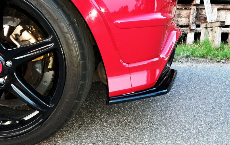 Maxton Heck Ansatz Flaps Diffusor für HONDA CIVIC VIII TYPE-R GP schwarz Hochglanz HO-CI-8-TYPE-R-GP-RSD1-G