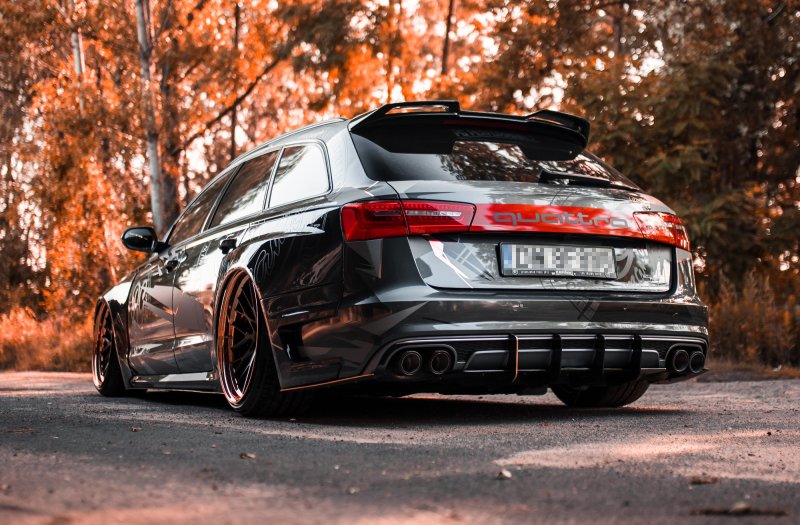 Maxton Spoiler Audi S6 / A6 S-Line C7 / C7 FL Avant AU-S6-C7-AV-H1