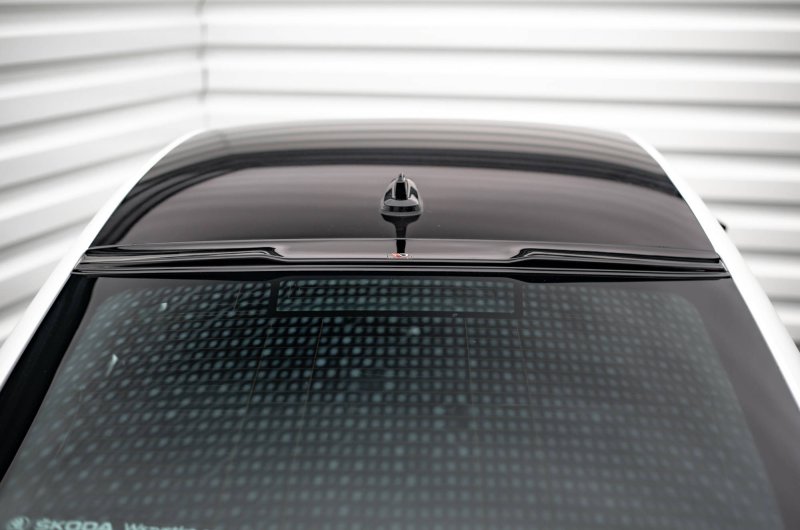 Maxton Heckscheiben Spoiler für Skoda Octavia Liftback Mk4 schwarz Hochglanz SK-OC-4-H1-G