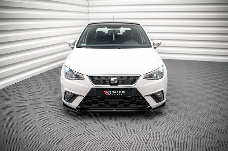 Maxton Front Ansatz V.3 für Seat Ibiza FR/ Standard Mk5 schwarz Hochglanz SE-IB-5-FD3-G