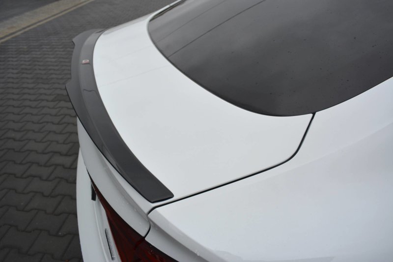 Maxton Spoiler CAP für Audi A5 S-Line F5 Sportback schwarz Hochglanz AU-A5-2-SLINE-SB-CAP1-G
