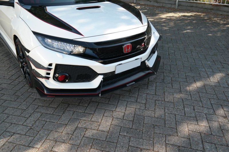 Maxton Racing Front Ansatz V.1 für HONDA CIVIC X TYPE R HO-CI-10-TYPE-R-CNC-FD1
