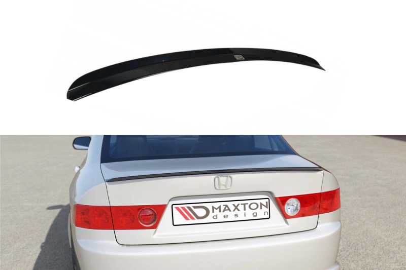Maxton Spoiler CAP für HONDA ACCORD VII TYPE-S schwarz Hochglanz HO-AC-7-TYPE-S-CAP1-G