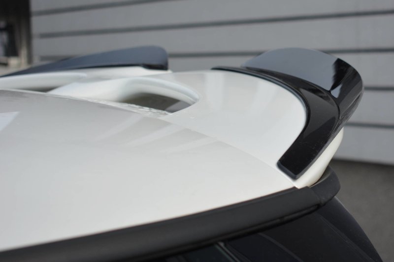 Maxton Spoiler CAP für MINI COOPER S MK3 vor Facelift 3-Türer (F56) schwarz Hochglanz MC-S-3-56-CAP1-G