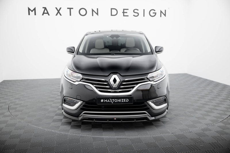 Maxton Front Ansatz Renault Espace Mk5 Facelift schwarz Hochglanz RE-ES-5F-FD1G+FD1R-G
