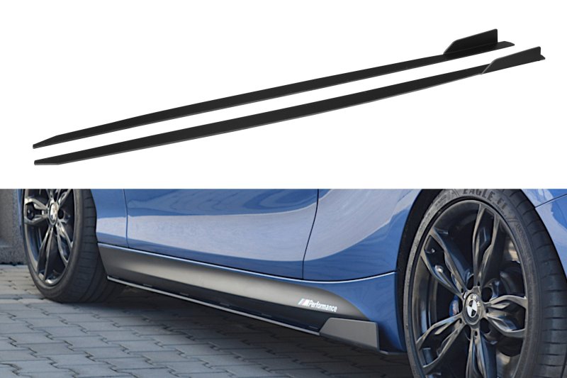 Maxton Racing Seitenschweller Ansatz BMW 1er F21 M135i / M140i / M-Paket BM-1-F20F-M-CNC-SD1