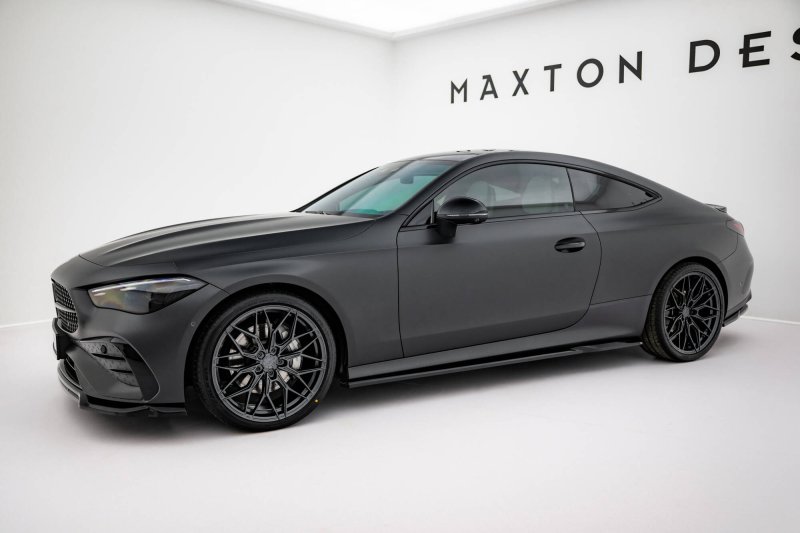 Maxton Seitenschweller Ansatz Mercedes-Benz CLE AMG-Line C236 schwarz Hochglanz ME-CLE-236-AMGLINE-SD1-G