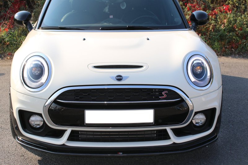 Maxton Front Ansatz V.1 für MINI CLUBMAN S MK2 (F54) JCW schwarz Hochglanz MC-CM-2-S-JCW-FD1-G