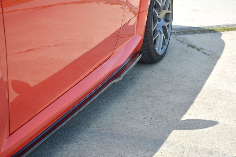 Maxton Seitenschweller Ansatz für Audi TT RS 8S  schwarz Hochglanz AU-TT-3-RS-SD1-G