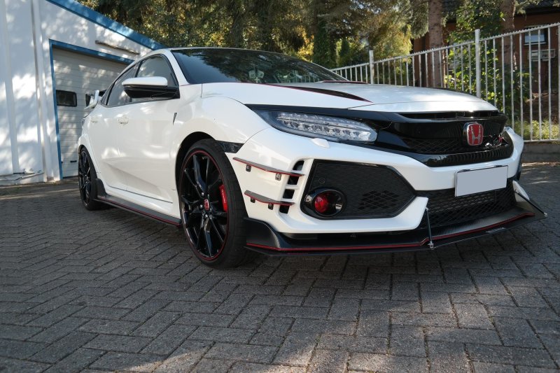 Maxton Racing Front Ansatz V.1 für HONDA CIVIC X TYPE R HO-CI-10-TYPE-R-CNC-FD1