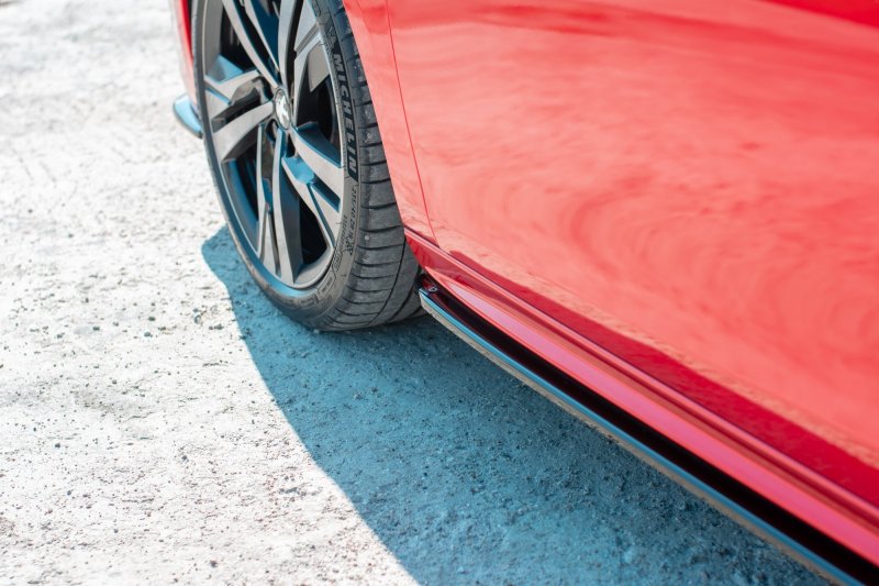 Maxton Seitenschweller Ansatz für Peugeot 508 Mk2 schwarz Hochglanz PE-508-2-GT-SD1-G